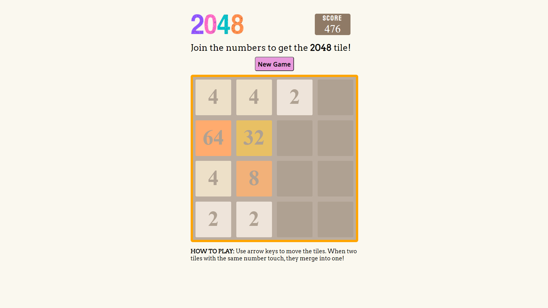 2048game